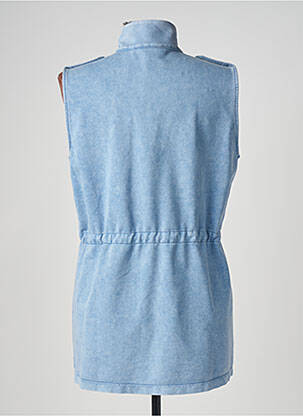 Veste casual coupe cintrée bleu ANANKE femme