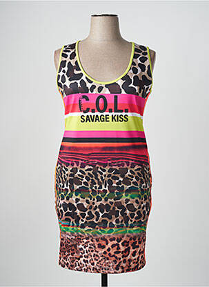 Robe mi-longue sans manche sans manche rose SPORTALM femme