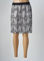 Jupe mi-longue taille normale gris MARC AUREL femme