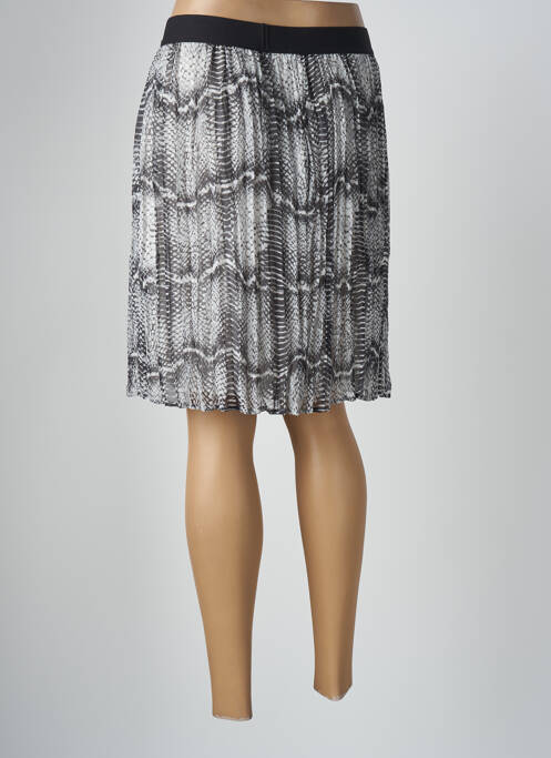 Jupe mi-longue gris MARC AUREL pour femme