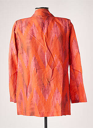 Blazer manches longues orange ALHAN femme