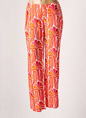 Pantalon large orange SIGNE NATURE pour femme seconde vue