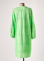 Robe mi-longue vert SIGNE NATURE pour femme seconde vue