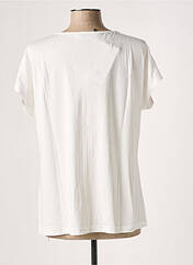 T-shirt blanc SIGNE NATURE pour femme seconde vue
