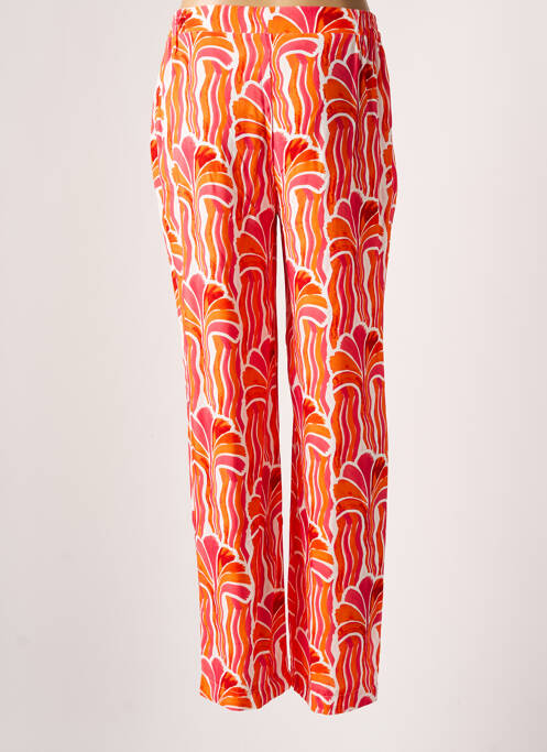 Pantalon large orange SIGNE NATURE pour femme
