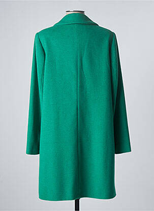 Manteau long coupe droite sans capuche vert BETTY BARCLAY femme