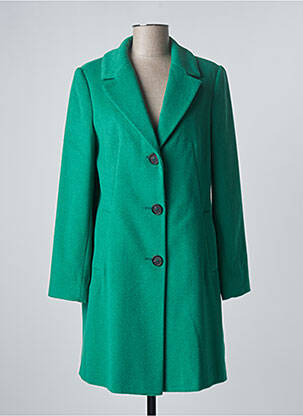 Manteau long vert BETTY BARCLAY pour femme