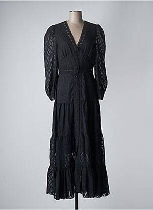 Robe longue noir CHOKLATE pour femme
