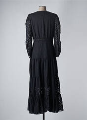 Robe longue noir CHOKLATE pour femme seconde vue