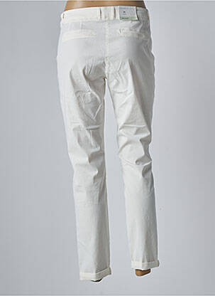 Pantalon chino fermeture zippée sous rabat boutonné taille normale beige BETTY BARCLAY femme