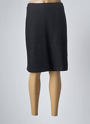 Jupe mi-longue coupe droite noir BETTY BARCLAY femme