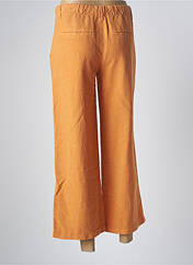 Pantalon 7/8 orange ANNA MONTANA pour femme seconde vue