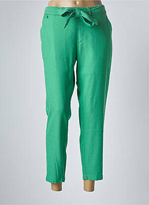 Pantalon 7/8 vert PARA MI pour femme