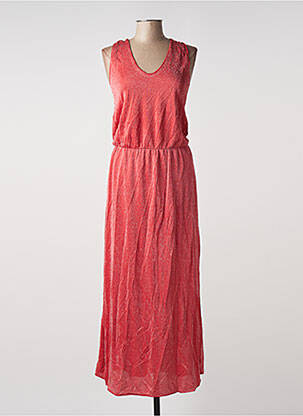 Robe longue sans manche sans manche rouge CRISTINA GAVIOLI femme
