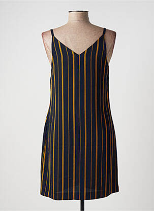 Robe courte col v fines bretelles bleu NICE THINGS femme