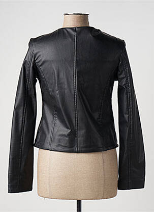 Veste simili cuir poches noir LOTUS EATERS femme