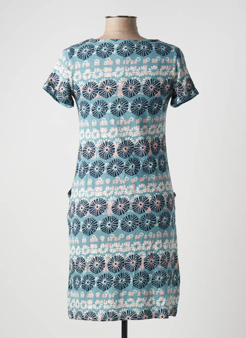 Robe courte manches courtes manches courtes bleu WHITE STUFF femme