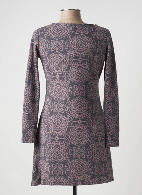 Robe courte gris LILY & ME pour femme