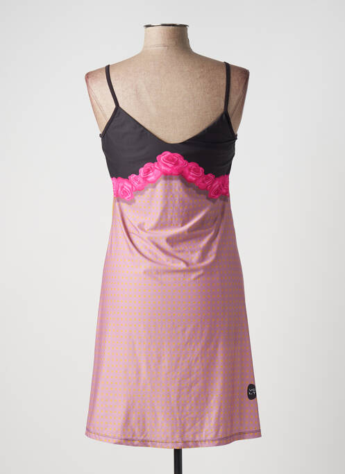Robe courte rose VOLT DESIGN pour femme