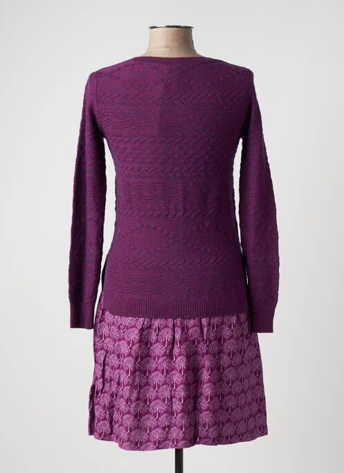 Robe courte violet WHITE STUFF femme