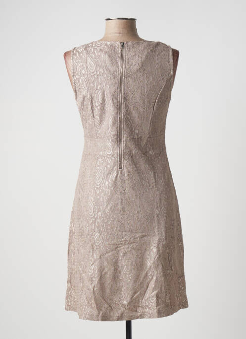 Robe mi-longue beige CREAM pour femme