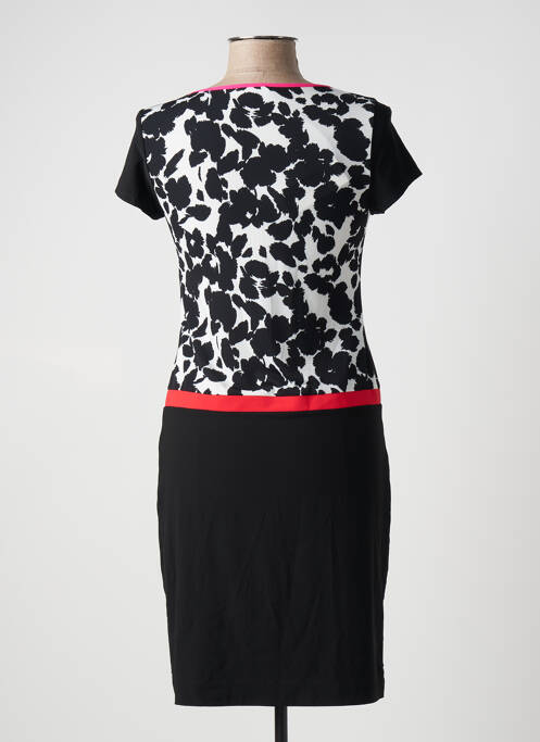 Robe mi-longue noir GARELLA pour femme