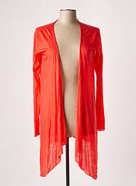 Gilet manches longues stretch rouge VOLT DESIGN femme