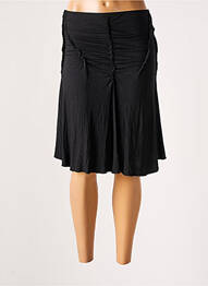 Jupe mi-longue coupe évasée noir BOHEMIA femme
