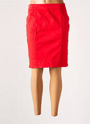 Jupe mi-longue rouge GARELLA pour femme seconde vue