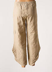 Pantalon large beige G!OZE pour femme seconde vue