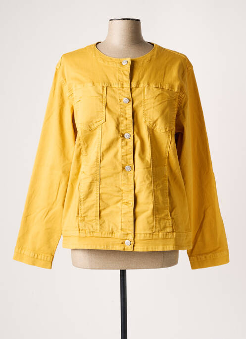 Veste casual jaune NANA BELLE pour femme