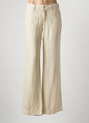 Pantalon droit beige CLOSED pour femme seconde vue