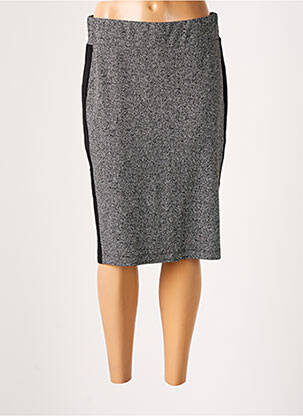 Jupe mi-longue taille normale gris STREET ONE femme