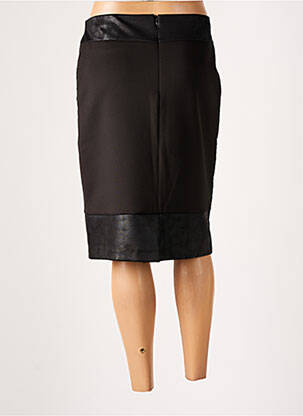 Jupe mi-longue stretch noir MERI & ESCA femme