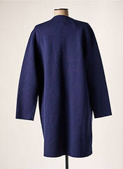 Manteau long bleu ORFEO NEGRO pour femme seconde vue