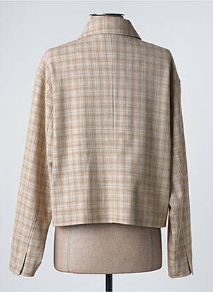 Veste casual coupe droite beige BETTY & CO femme