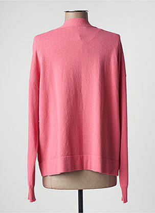 Gilet manches longues manches longues rose BETTY & CO femme