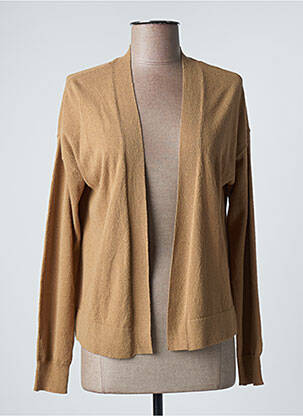 Gilet manches longues manches longues beige BETTY & CO femme