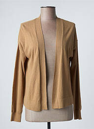 Gilet manches longues manches longues beige BETTY & CO femme