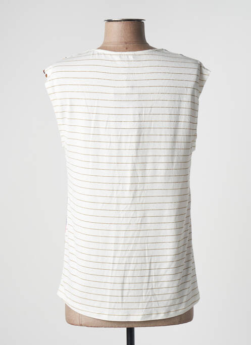 Top blanc MAE MAHE pour femme