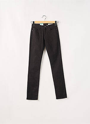 Jeans coupe droite stretch taille normale noir ESPRIT femme