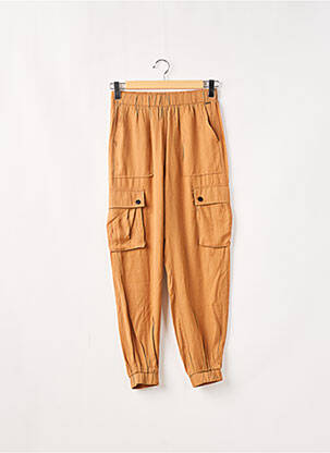 Pantalon cargo taille haute taille haute beige MEXX femme