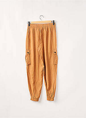 Pantalon cargo taille haute taille haute beige MEXX femme