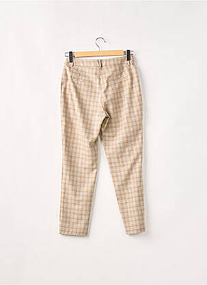 Pantalon droit stretch taille normale beige BETTY & CO femme