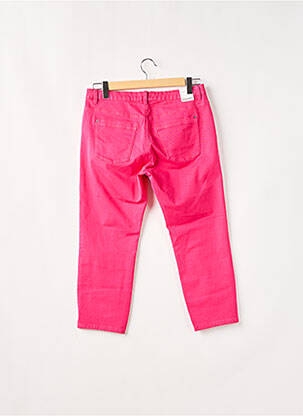 Pantalon 7/8 stretch taille normale rose ESPRIT femme