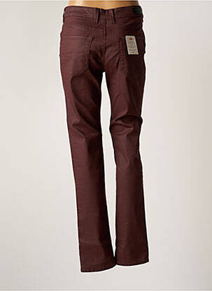 Pantalon slim tissage enduit taille normale rouge LEE COOPER femme