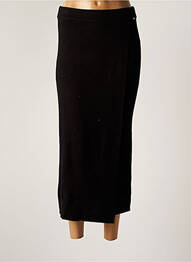 Jupe longue taille haute noir LOIS femme