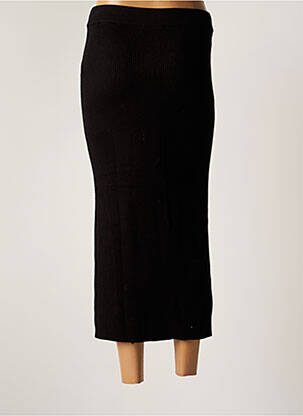 Jupe longue taille haute noir LOIS femme