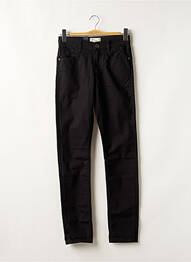 Jeans coupe droite stretch taille normale noir REDMAN homme