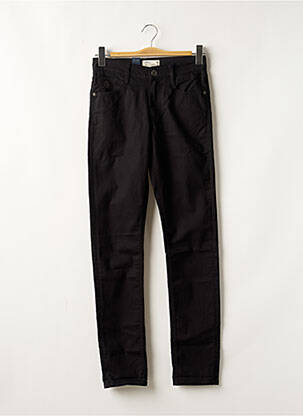 Jeans coupe droite stretch taille normale noir REDMAN homme